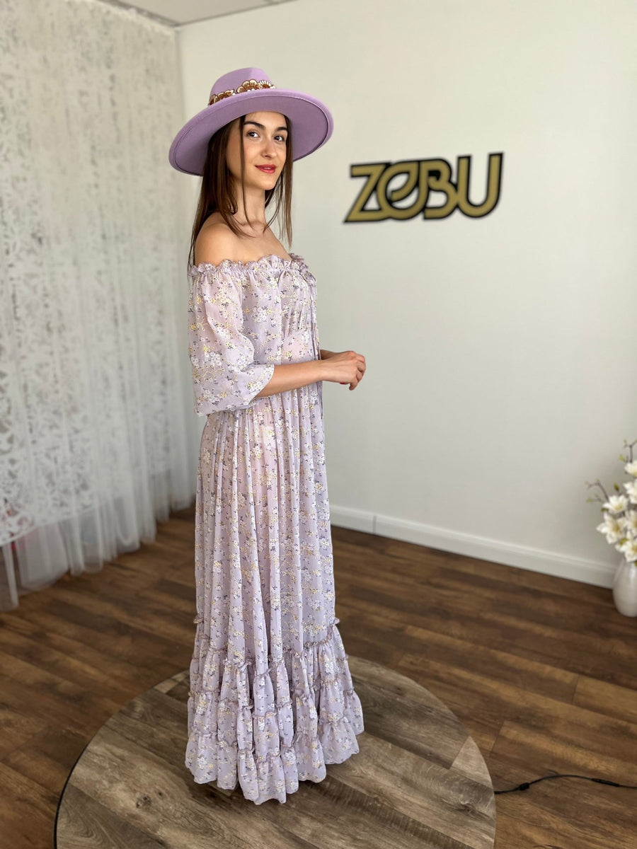 Sunset - Maternity Gauze Unique Boho Dresses - Pregnancy - maternity clothes - ZeBu Be You