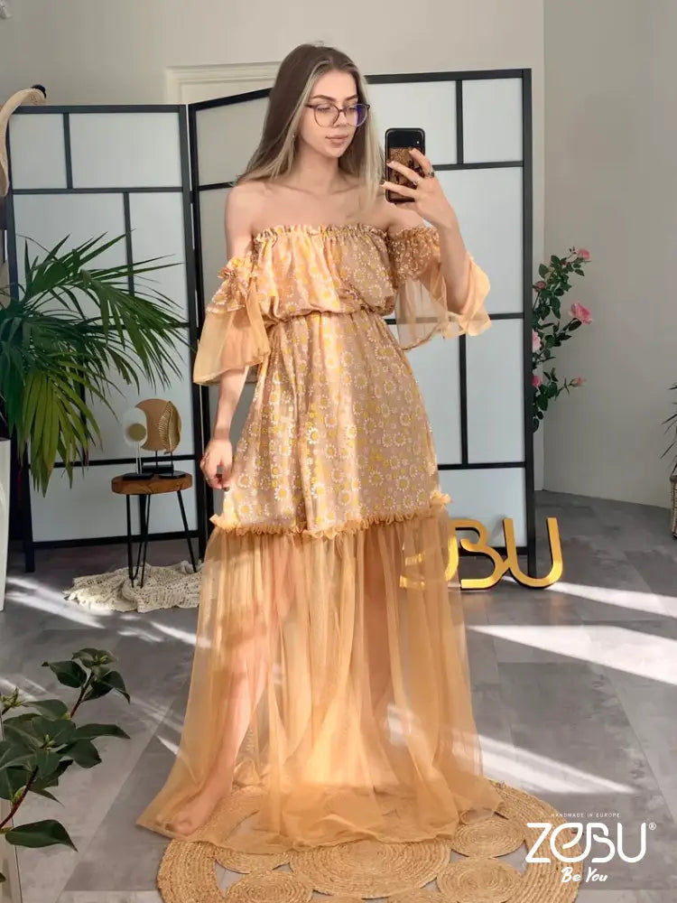Suzy Chiffon Unique Boho Dresses Best Offer