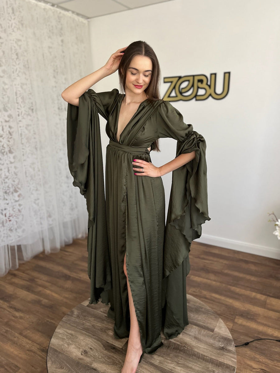 silk wrap maternity dress 100% Washable Silk Maternity Dress