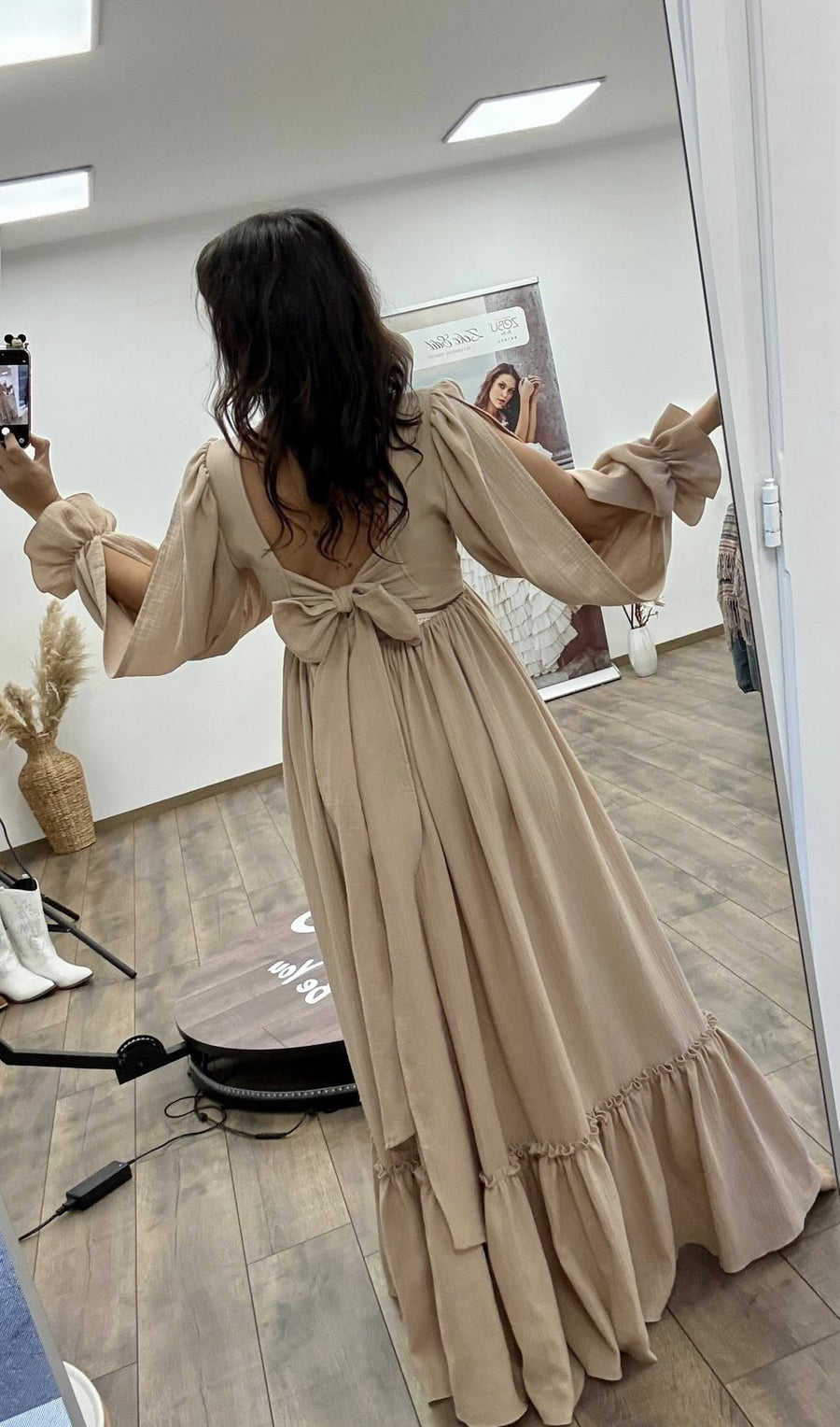 Veiled Beauty - Maternity Gauze Unique Boho Dresses - Pregnancy - maternity clothes - ZeBu Be You