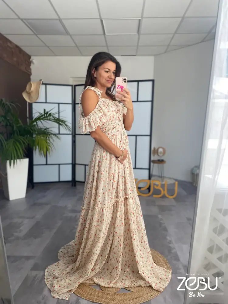 Wanderer Maternity Chiffon Unique Boho Dresses M-XL Wanderer Maternity Chiffon Unique Boho Dresses M-XL
