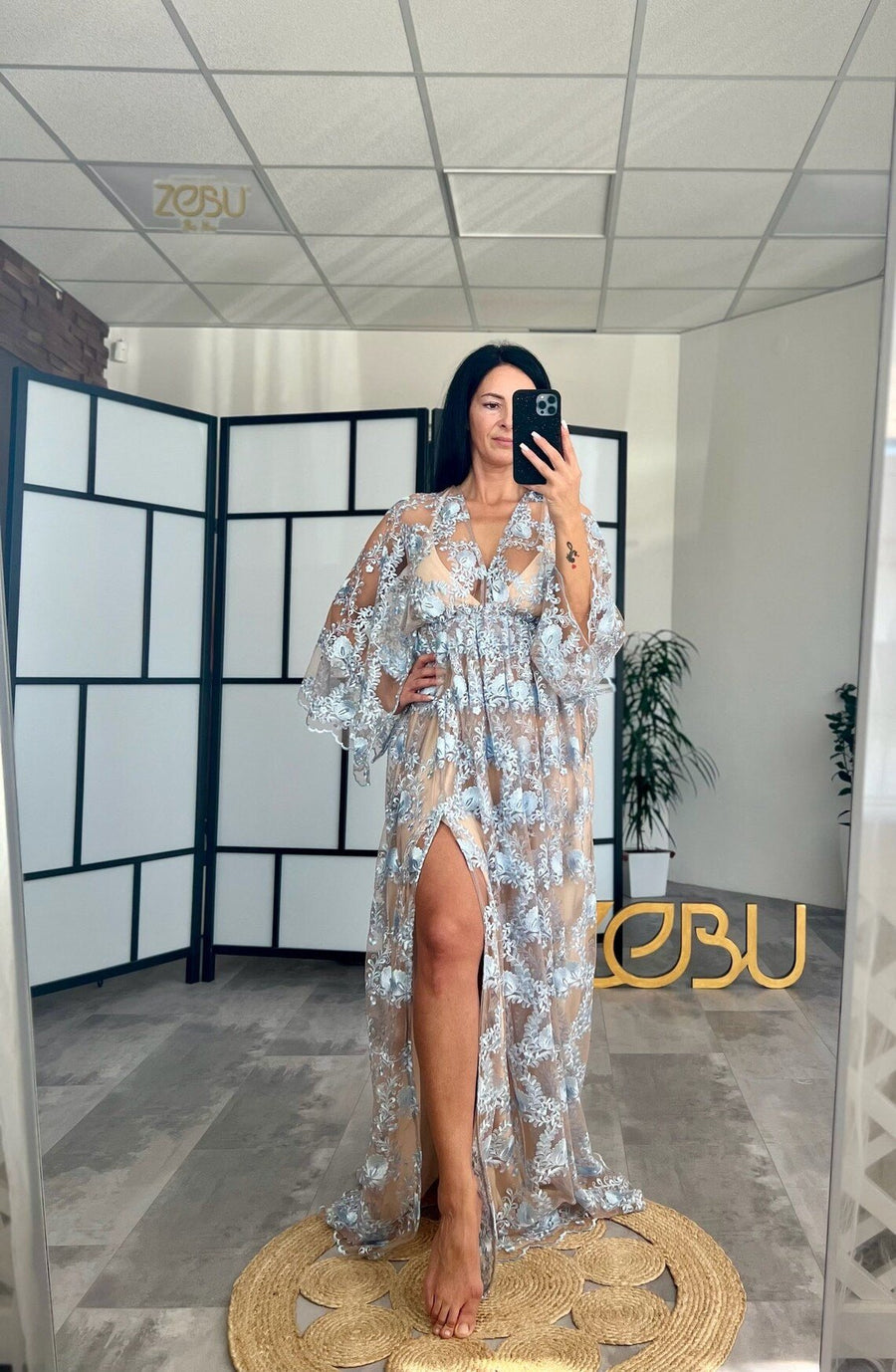 Zenna Lace Maternity Unique Boho Dresses - Pregnancy - maternity clothes - ZeBu Be You